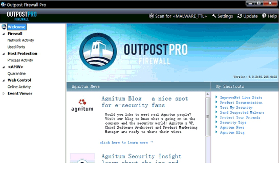 outpost防火墙