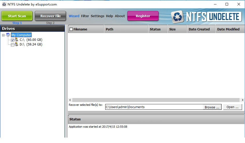 ntfsundelete免费版
