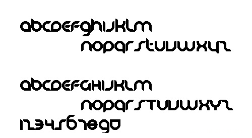 danube字体