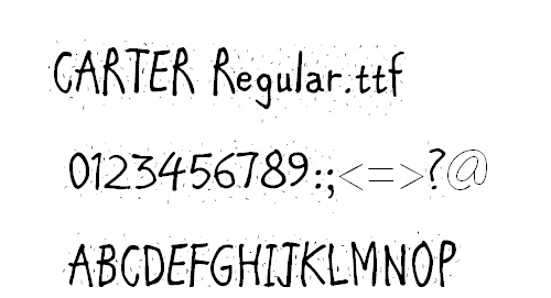 carter sans字体