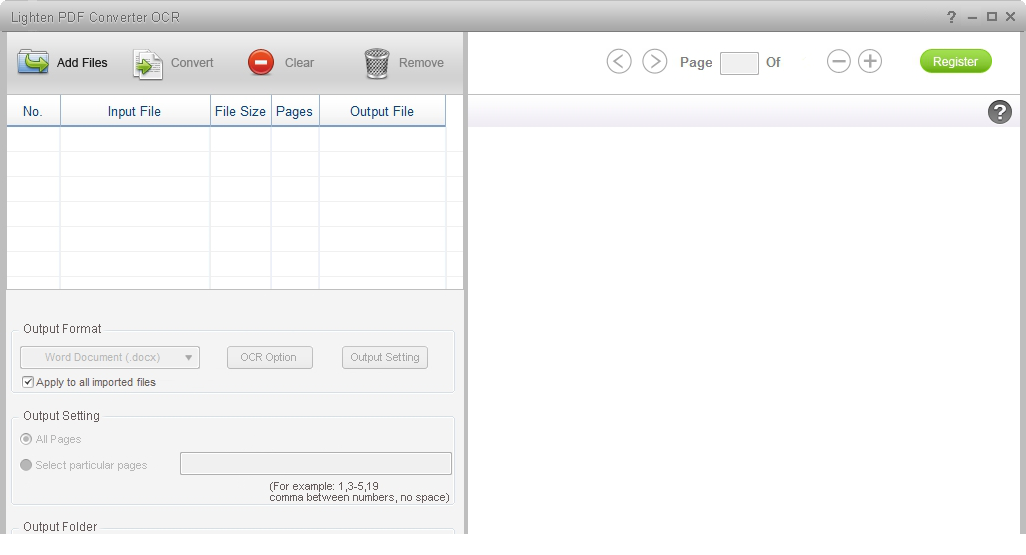 Lighten PDF Converter OCR