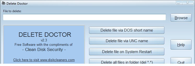 Delete Doctor文件删除经常用的软件下载
