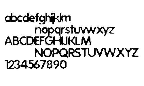 acid字体