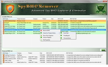 SpyBHORemover免费版