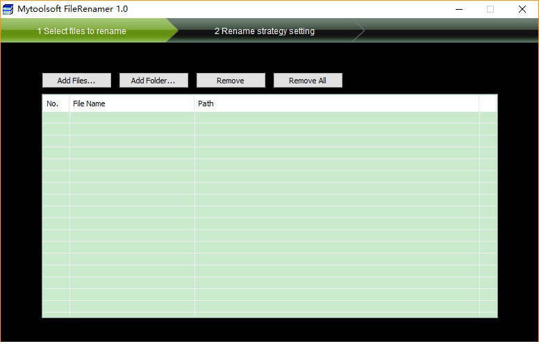 Mytoolsoft FileRenamer(文件批量重命名工具)