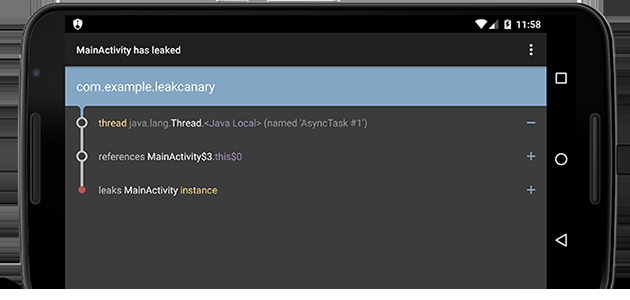Android LeakCanary(检测内存泄漏插件)