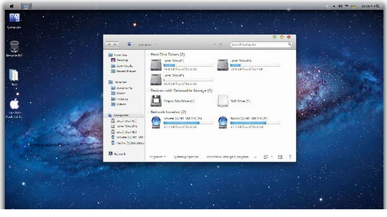 win7仿mac主题