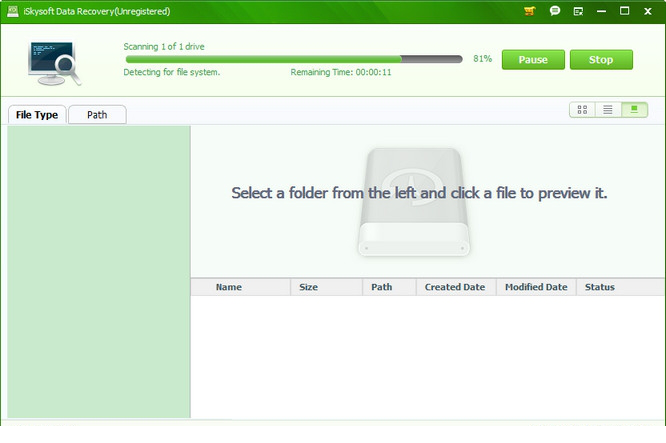 iskysoft data recovery破解版(数据恢复工具)