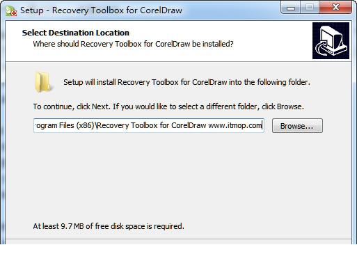 CorelDraw文件损坏修复工具(Recovery toolbox for CoreDraw)
