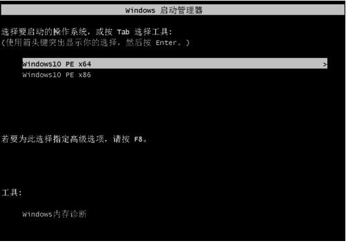 光盘启动界面