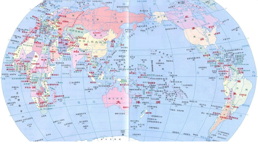 全球地图素材下载