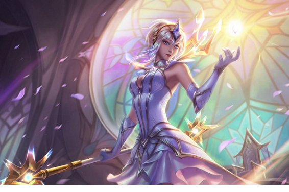 lol光辉女郎终极皮肤壁纸下载