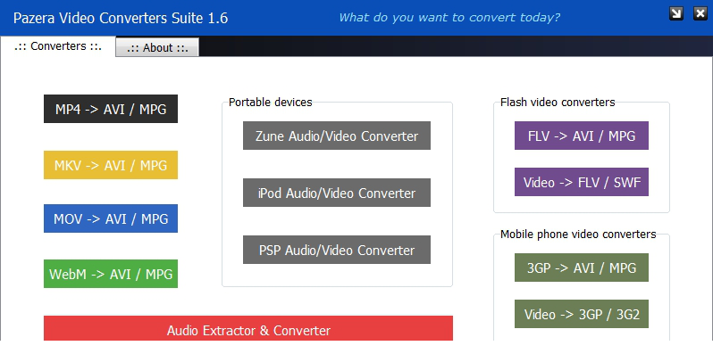 Pazera Video Converters Suite免费版