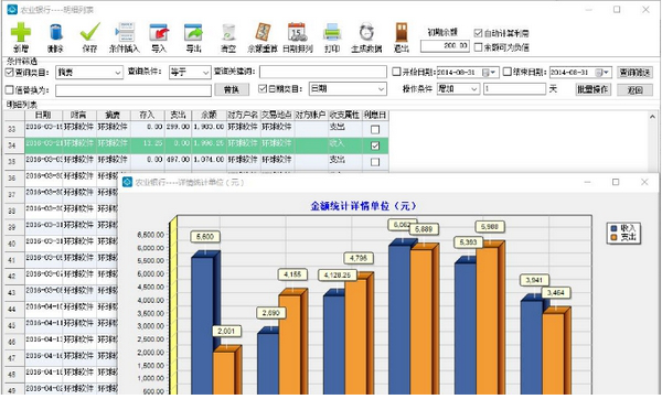 环球流水账管理系统免费版