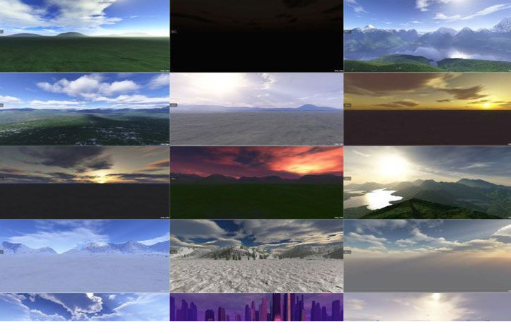unity3d unitypackage(天空盒子数据包)