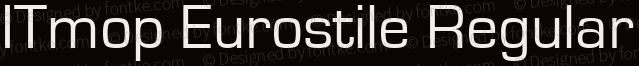 eurostile字体