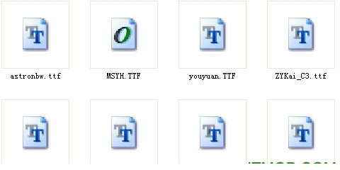 魔兽争霸3字体