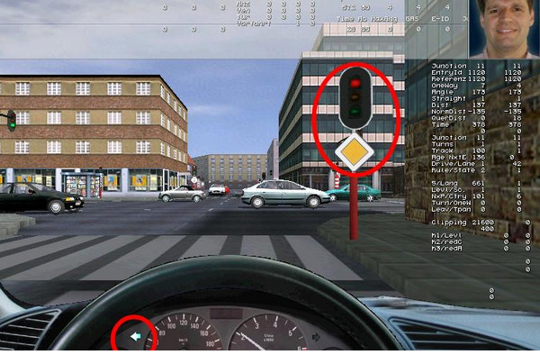 电脑真实模拟开车(3D驾驶学校)