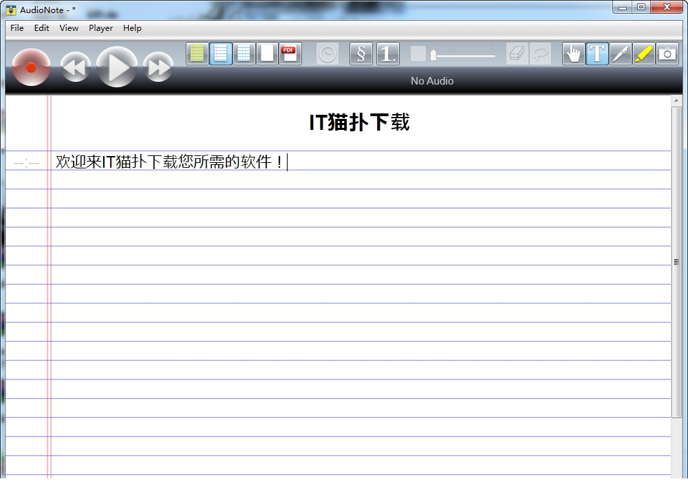 audionote中文版