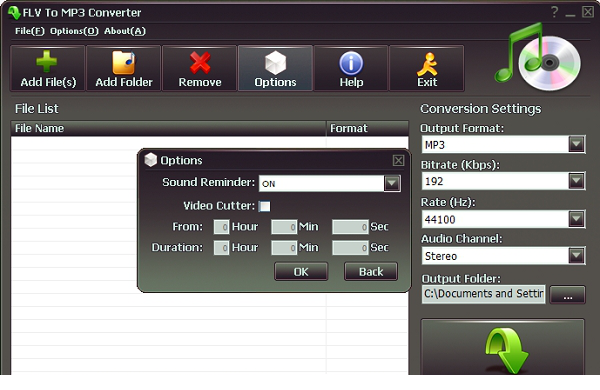 FLV To MP3 Converter