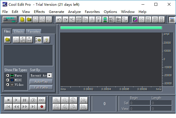 cool edit pro 2.1 汉化破解版