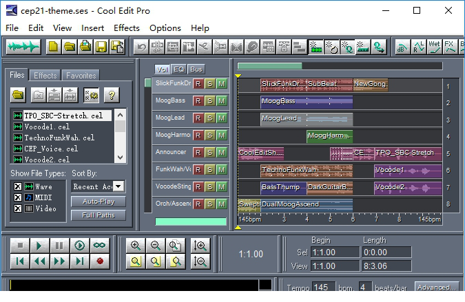 cool edit pro 2.1 汉化破解版