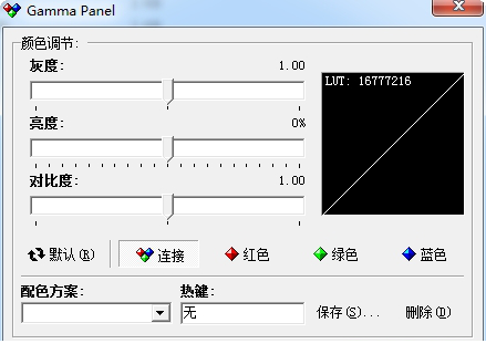 gamma panel汉化版