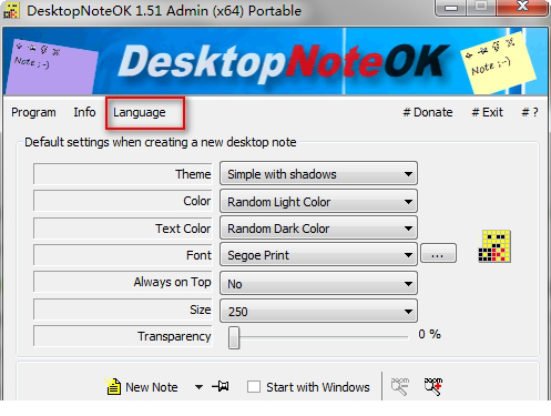 DesktopNoteOK桌面便签