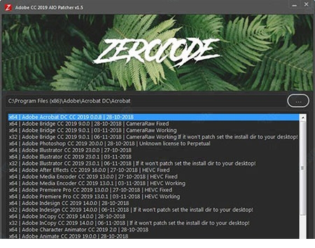 Adobe animate cc2019激活工具