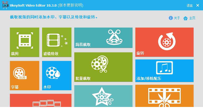 Ukeysoft Video Editor中文破解版