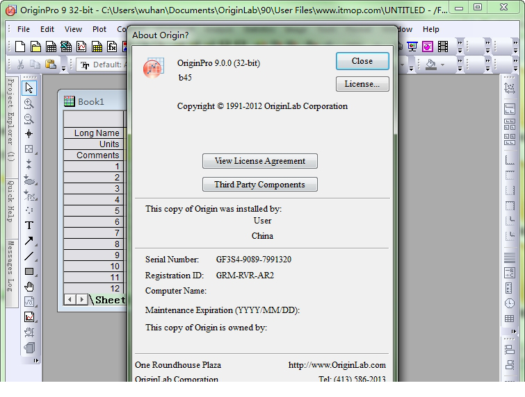originpro9.0破解版