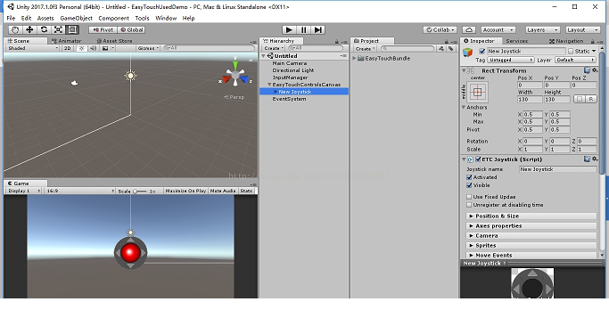 unity easytouch5