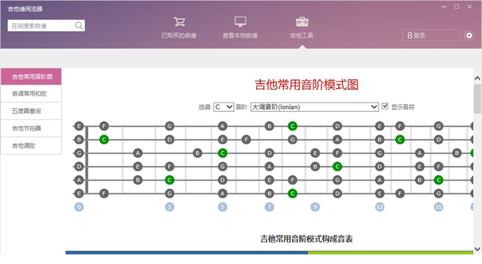 吉他谱阅览器下载