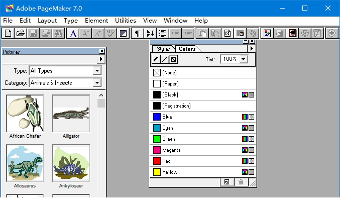pagemaker7.0中文版