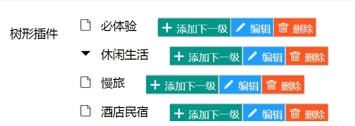 vue多级树形插件