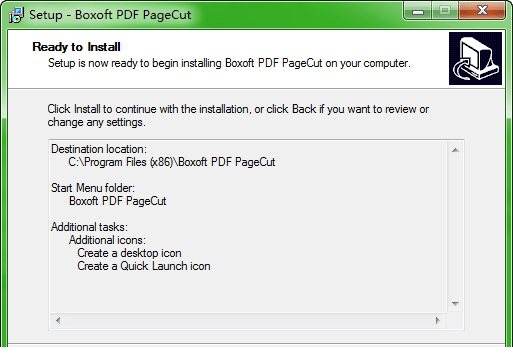 Boxoft PDF PageCut免费版