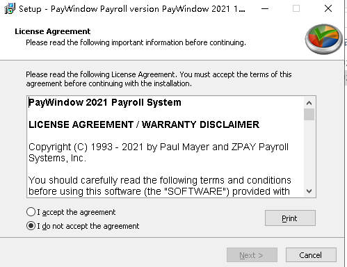 PayWindow 2021专业版安装