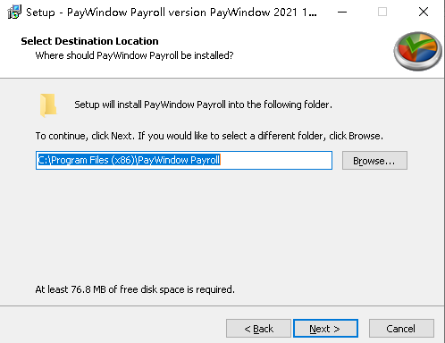 PayWindow 2021专业版安装