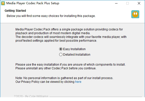 Media Player Codec Pack Plus下载