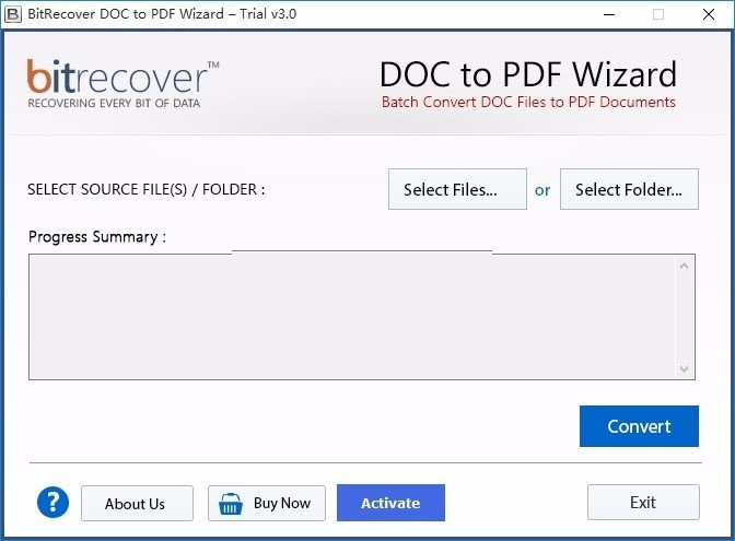 BitRecover PDF to DOC Wizard(PDF转DOC工具)