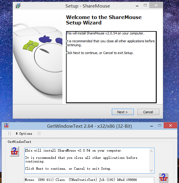 GetWindowText经常用的软件