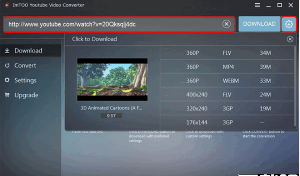 ImTOO YouTube Video Converter(视频格式转换器)
