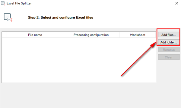 Excel File Splitter(Excel文件分割器)