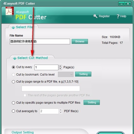 4Easysoft PDF Cutter(PDF分割软件)