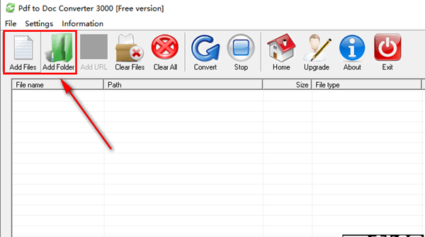 Pdf to Doc Converter 3000(PDF转Doc转换器)