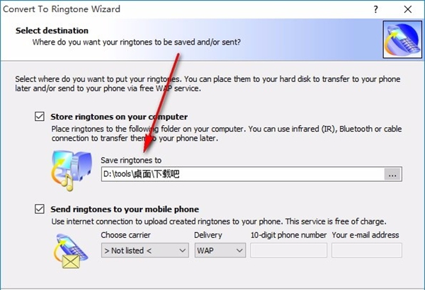 Convert To Ringtone Wizard(铃声制作软件)