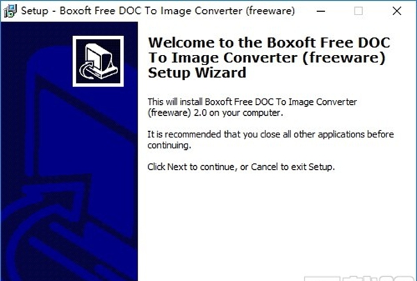 Boxoft Free DOC to Image Converter(doc转图片)