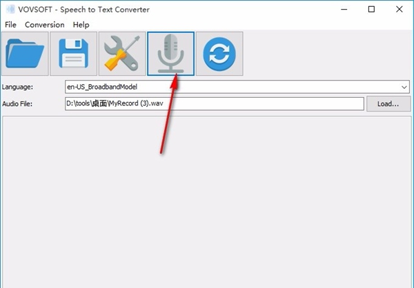 Vovsoft Speech to Text Converter(语音转文本工具)