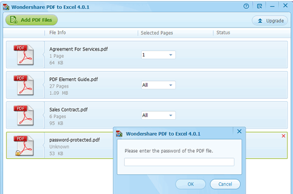 wondershare pdf to excel(pdf转excel转换器)