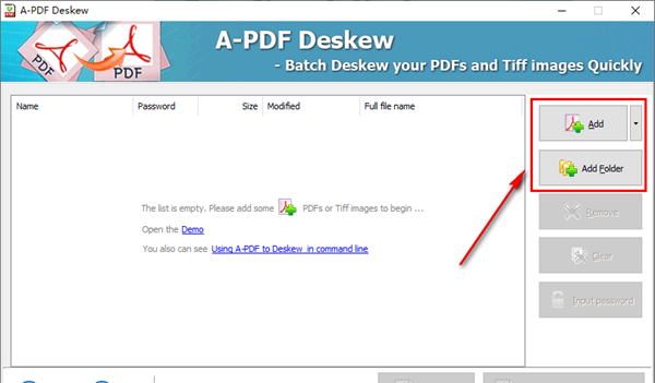 A-PDF Deskew(扫描图像倾斜校正软件)